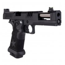 Army Armament Staccato XC Gas Blow Back Pistol Stippling Grip - Black