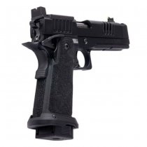 Army Armament Staccato XC Gas Blow Back Pistol Stippling Grip - Black