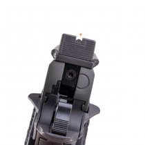 Army Armament Staccato C2 Comp SOC Gas Blow Back Pistol Stippling Grip - Black