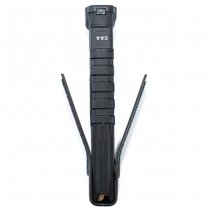 Warrior Laser Cut Detachable Front Panel Triple Snap Mag Pouch - Ranger Green