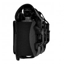 Warrior Laser Cut Triple 40mm Flash Bang Pouch - Black
