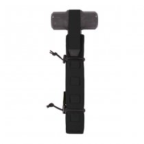 Warrior Laser Cut Vertical Strip Charge/Hammer Pouch - Black