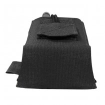 Warrior Laser Cut Adjustable Radio Pouch - Black