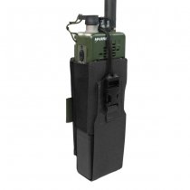 Warrior Laser Cut MBITR/Harris Radio Pouch - Black