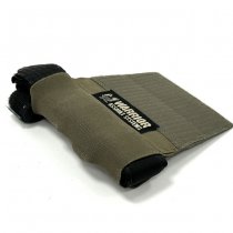 Warrior Laser Cut Wing Velcro Universal Tourniquet Pouch - Ranger Green