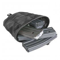 Warrior Laser Cut Compact Dump Pouch - Black