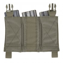 Warrior Detachable Triple Elastic Mag Pouch - Ranger Green