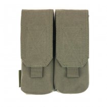 Warrior Double M4 Magazine Pouch - Ranger Green