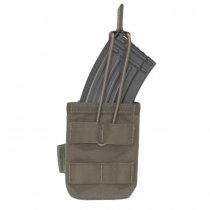 Warrior Single AK / SIG 550 Open Magazine Pouch - Ranger Green