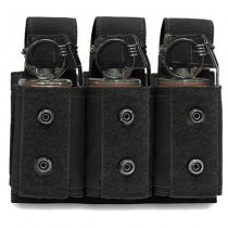 Warrior Triple 40mm Grenade Pouch - Black