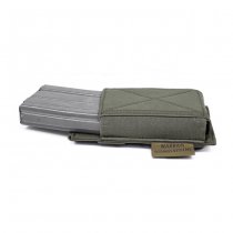 Warrior Single Elastic Magazine Pouch - Ranger Green