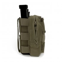Warrior Triple Snap Mag & Utility Pouch - Ranger Green
