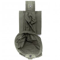 Warrior Slim Line Dump Pouch - Ranger Green