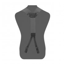 Warrior Slimline Harness - Black
