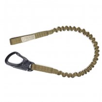 Warrior Personal Retention Lanyard & TANGO Carabiner Clip - Coyote
