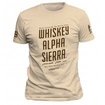 Warrior Whiskey Alpha Sierra WAS T-Shirt - Tan - XL
