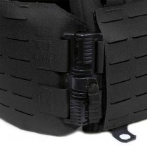 Warrior Laser Cut LPC Low Profile Carrier Solid Sides V1 - Black - M