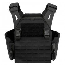 Warrior Laser Cut LPC Low Profile Carrier Solid Sides V1 - Black - L