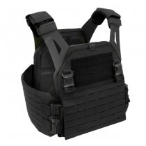 Warrior Laser Cut LPC Low Profile Carrier Solid Sides V1 - Black - L
