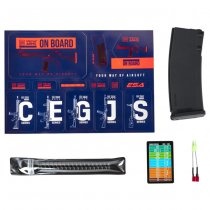 Specna Arms SA-F04-RL FLEX HAL ETU Light Ops New Receiver AEG - Black