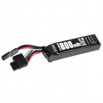 Specna Arms x Gens Ace 11.1V 800mAh 25C Li-Po Battery G-Tech - Small Tamiya