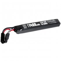 Specna Arms x Gens Ace 7.4V 1400mAh 25C Li-Po Battery G-Tech - Small Tamiya