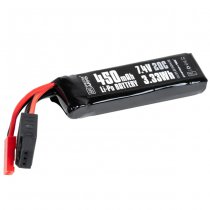 Specna Arms x Gens Ace 7.4V 450mAh 20C Li-Po Battery G-Tech - JST