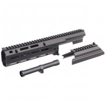 5KU Cyma MK3 Monolithic 1913 20mm Top Handguard Set - Black