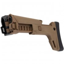 5KU Cyma MP5 AEG ACR Adjustable Folding Stock - Tan