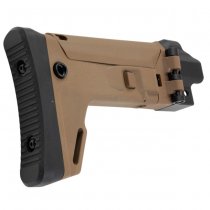 5KU Cyma MP5 AEG ACR Adjustable Folding Stock - Tan