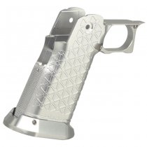 5KU Marui Hi-Capa GBB CNC Aluminum Grip Type 8 - Silver