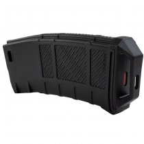 Amarok Sports M4 250rds Polymer Mid Cap AEG Magazine - Black / Red