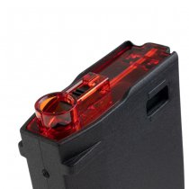 Amarok Sports M4 250rds Polymer Mid Cap AEG Magazine - Black / Red