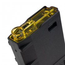 Amarok Sports M4 250rds Polymer Mid Cap AEG Magazine - Black / Yellow