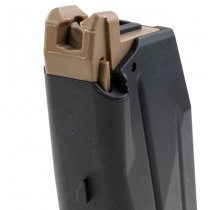 Double Eagle EMG FN Herstal FN 509 20rds Gas Magazine - Dark Earth