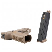 Double Eagle EMG FN Herstal FN 509 Gas Blow Back Pistol - Dark Earth