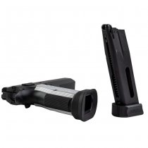 KJ Works CZ TS2 Co2 Blow Back Pistol - Black