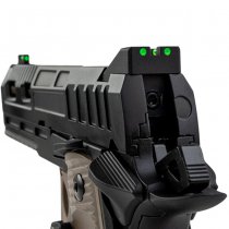 KJ Works KP-19S Gas Blow Back Pistol - Black