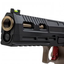 KJ Works KP-19S Gas Blow Back Pistol - Black