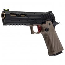 KJ Works KP-19S Gas Blow Back Pistol - Black