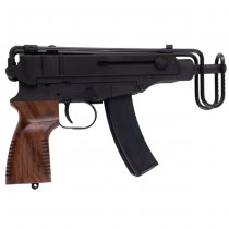 KSC Vz61 Heavyweight Gas Blow Back SMG Walnut Grip Custom