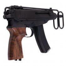 KSC Vz61 Heavyweight Gas Blow Back SMG Walnut Grip Custom