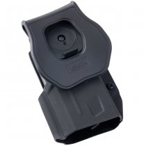 Laylax Krytac SilencerCo Maxim 9 Kydex Holster Right Handed - Black