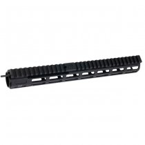 Maple Leaf WE / VFC / GHK M4 GBBR Front Charging M-Lok Handguard 12.5 Inch - Black