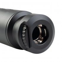 RGW VFC MP5 Series GBBR / Maruyama SCW-9 RS Style Tri Lug Dummy Silencer Short - Black