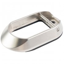 Revanchist Marui Hi-Capa GBB Stainless Steel Standard Magwell - Silver