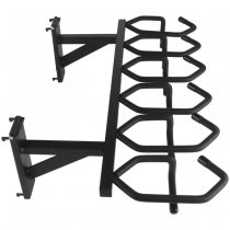 Specna Arms Wall Panel System Rifle Stand - Black