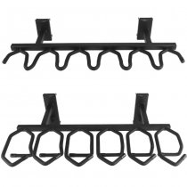 Specna Arms Wall Panel System Rifle Stand - Black