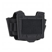 Agilite Universal Helmet Cover Rear Pouch - Black