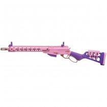 G&G LevAR 15 Inch Gas Lever Action Rifle - Pink